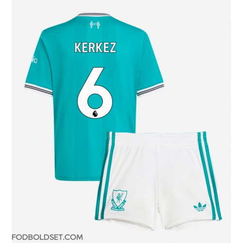 Liverpool Milos Kerkez #6 Tredje trøje Børn 2025-26 Kortærmet (+ Korte bukser)